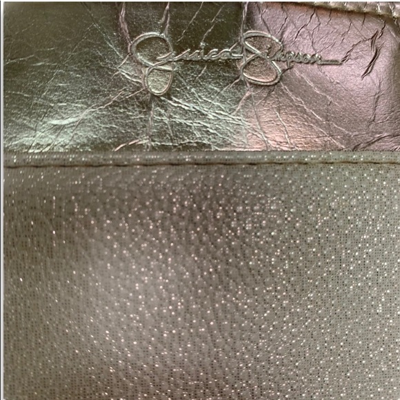 JESSICA SIMPSON GOLD TOTE BAG - Picture 8 of 8